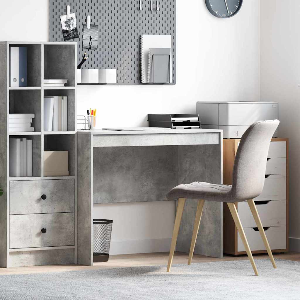 Scrivania Grigio cemento 90 x 50 x 76 cm