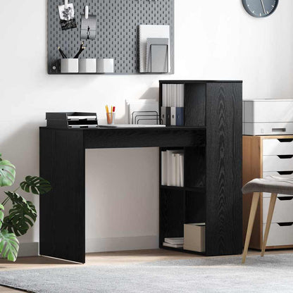 Scrivania Rovere Nero 108 x 55 x 103.5 cm Legno multistrato