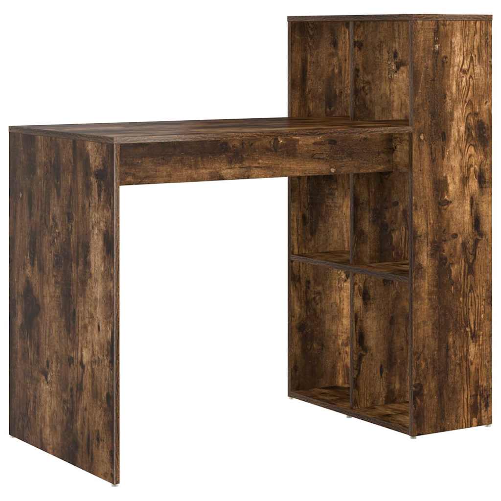 Scrivania Rovere fumÃ© 108 x 55 x 103.5 cm Legno multistrato