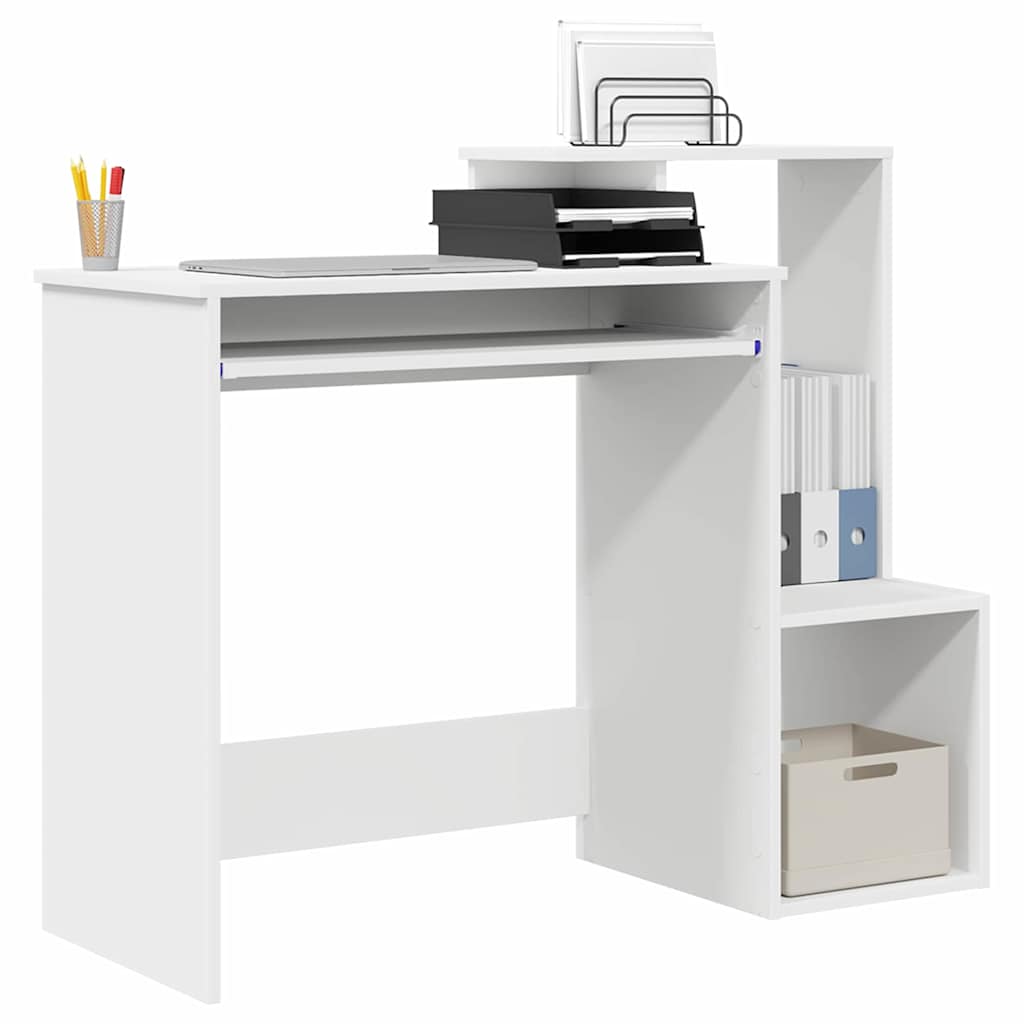 Scrivania Bianco 106 x 41 x 88.5 cm Legno multistrato
