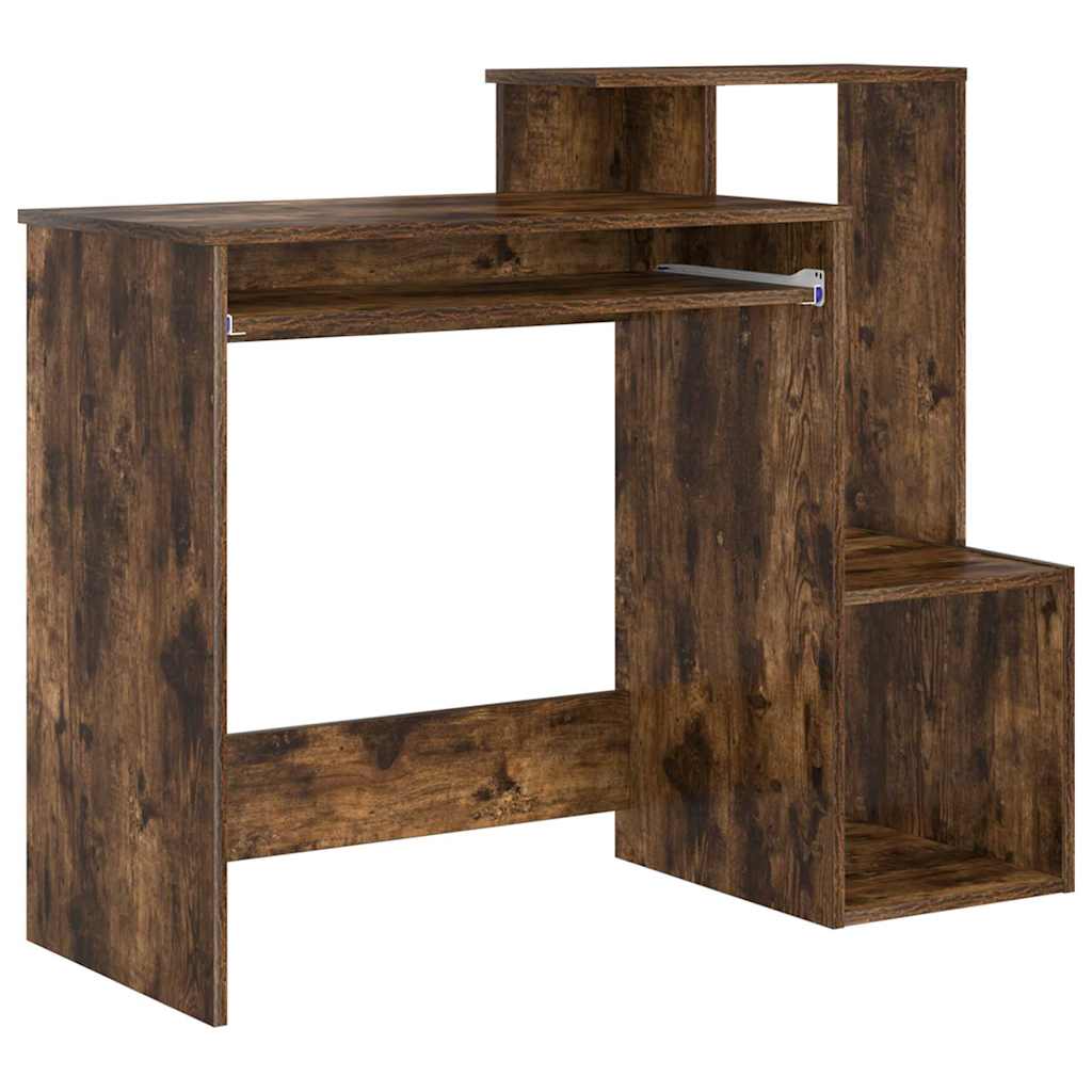 Scrivania Rovere fumÃ© 106 x 41 x 88.5 cm Legno multistrato