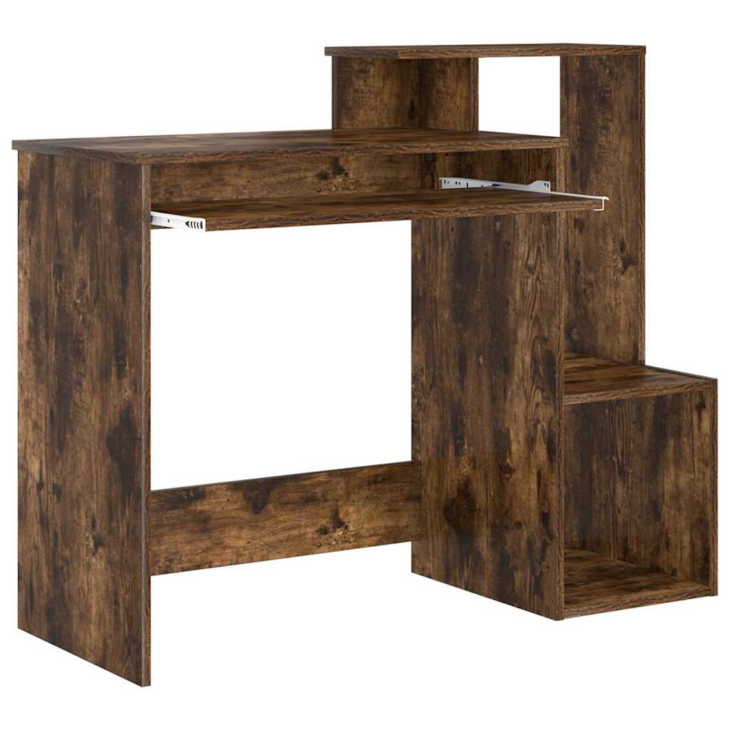 Scrivania Rovere fumÃ© 106 x 41 x 88.5 cm Legno multistrato