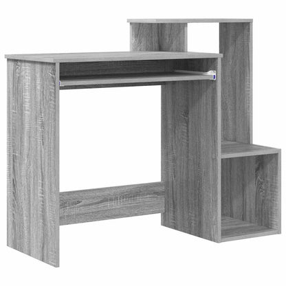 Scrivania Grigio Sonoma 106 x 41 x 88.5 cm Legno multistrato