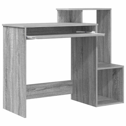 Scrivania Grigio Sonoma 106 x 41 x 88.5 cm Legno multistrato