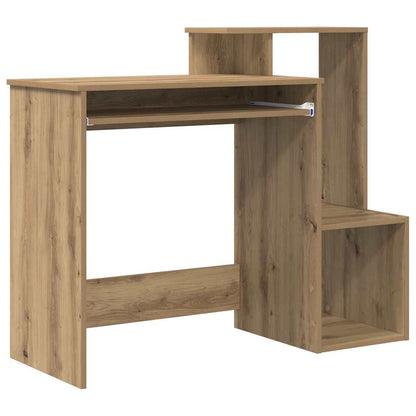 Scrivania con cassetto Rovere artigianale 106 x 41 x 88.5 cm