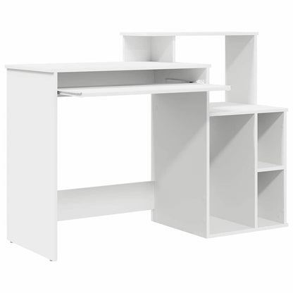 Scrivania Bianco 120,5 x 44 x 88,5 cm Legno multistrato