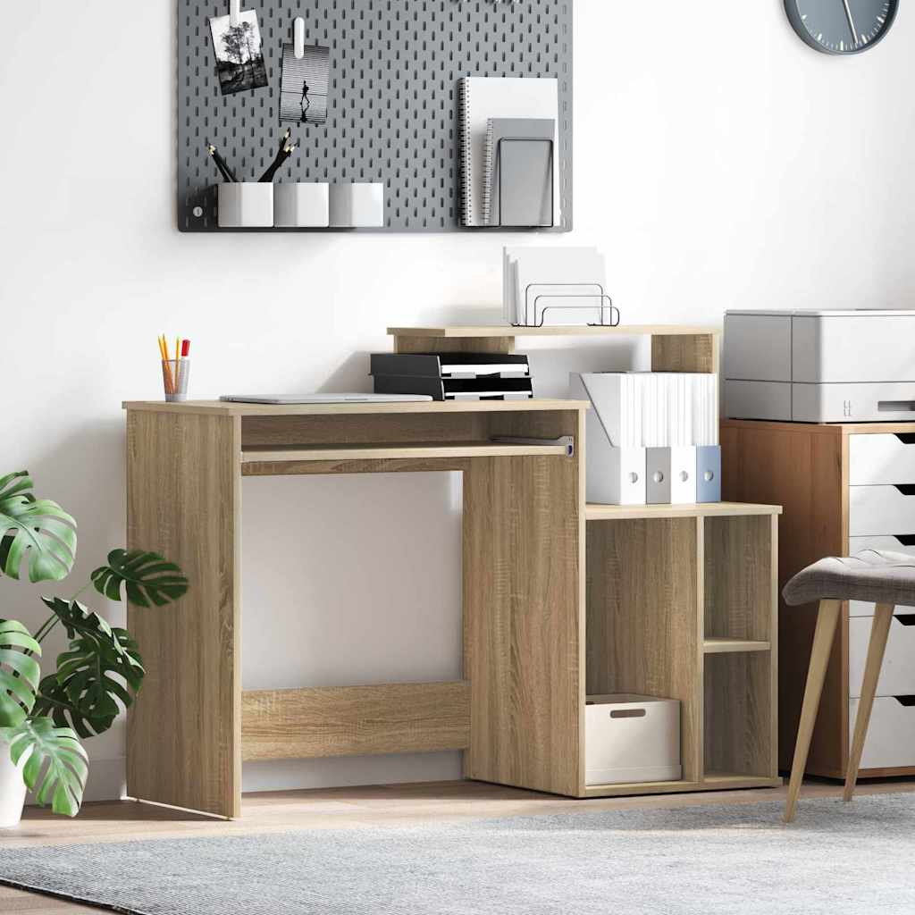 Scrivania Rovere Sonoma 120,5 x 44 x 88,5 cm Legno multistrato