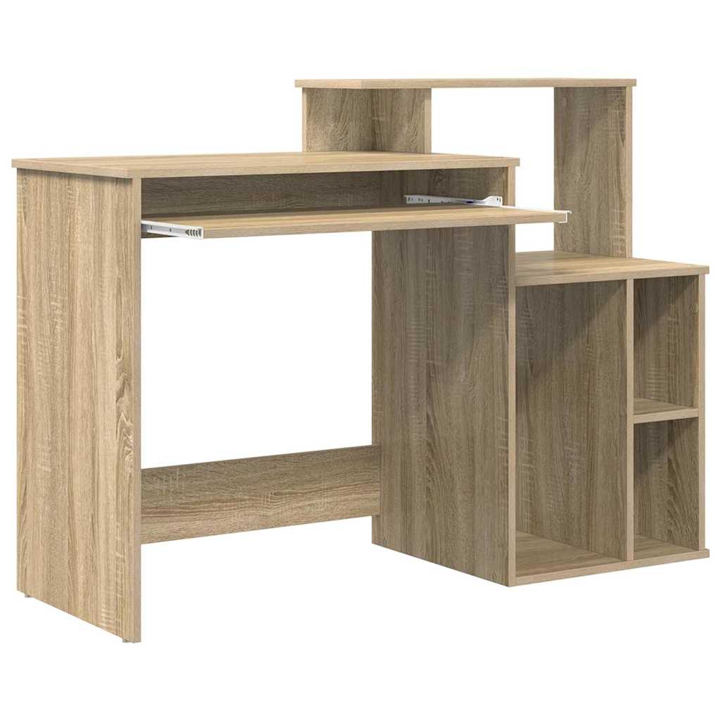Scrivania Rovere Sonoma 120,5 x 44 x 88,5 cm Legno multistrato