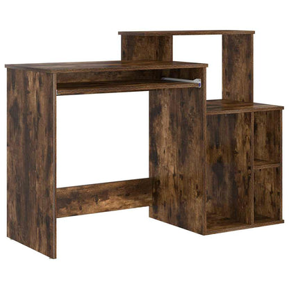 Scrivania Rovere fumÃ© 120,5 x 44 x 88,5 cm Legno multistrato