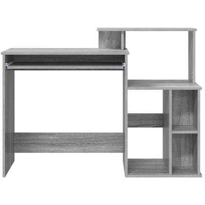 Scrivania Grigio Sonoma 120,5 x 44 x 88,5 cm Legno multistrato