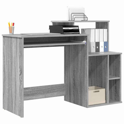 Scrivania Grigio Sonoma 120,5 x 44 x 88,5 cm Legno multistrato