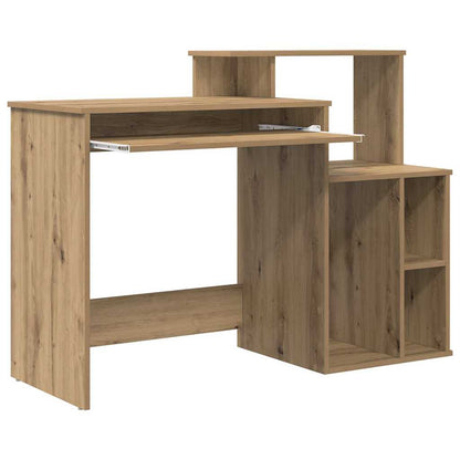 Scrivania con cassetto Rovere artigianale 120,5 x 44 x 88,5 cm