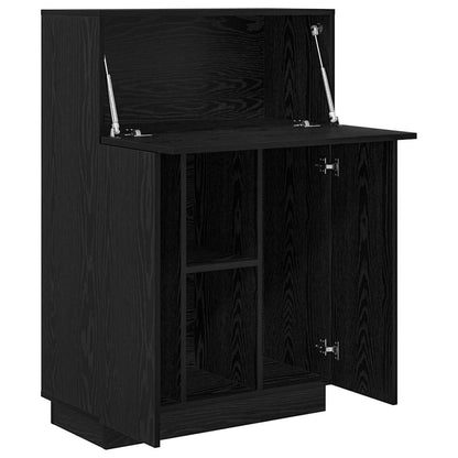 Scrivania Rovere Nero 71,5 x 31,5 x 106,5 cm Legno multistrato