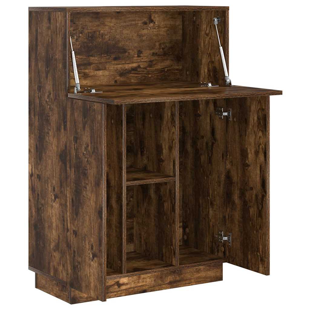 Scrivania Rovere fumÃ© 71,5 x 31,5 x 106,5 cm Legno multistrato