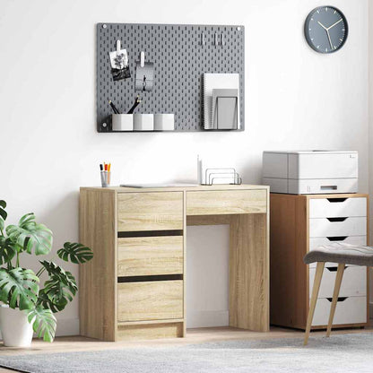 Scrivania Rovere Sonoma 90 x 37.5 x 75 cm Legno multistrato