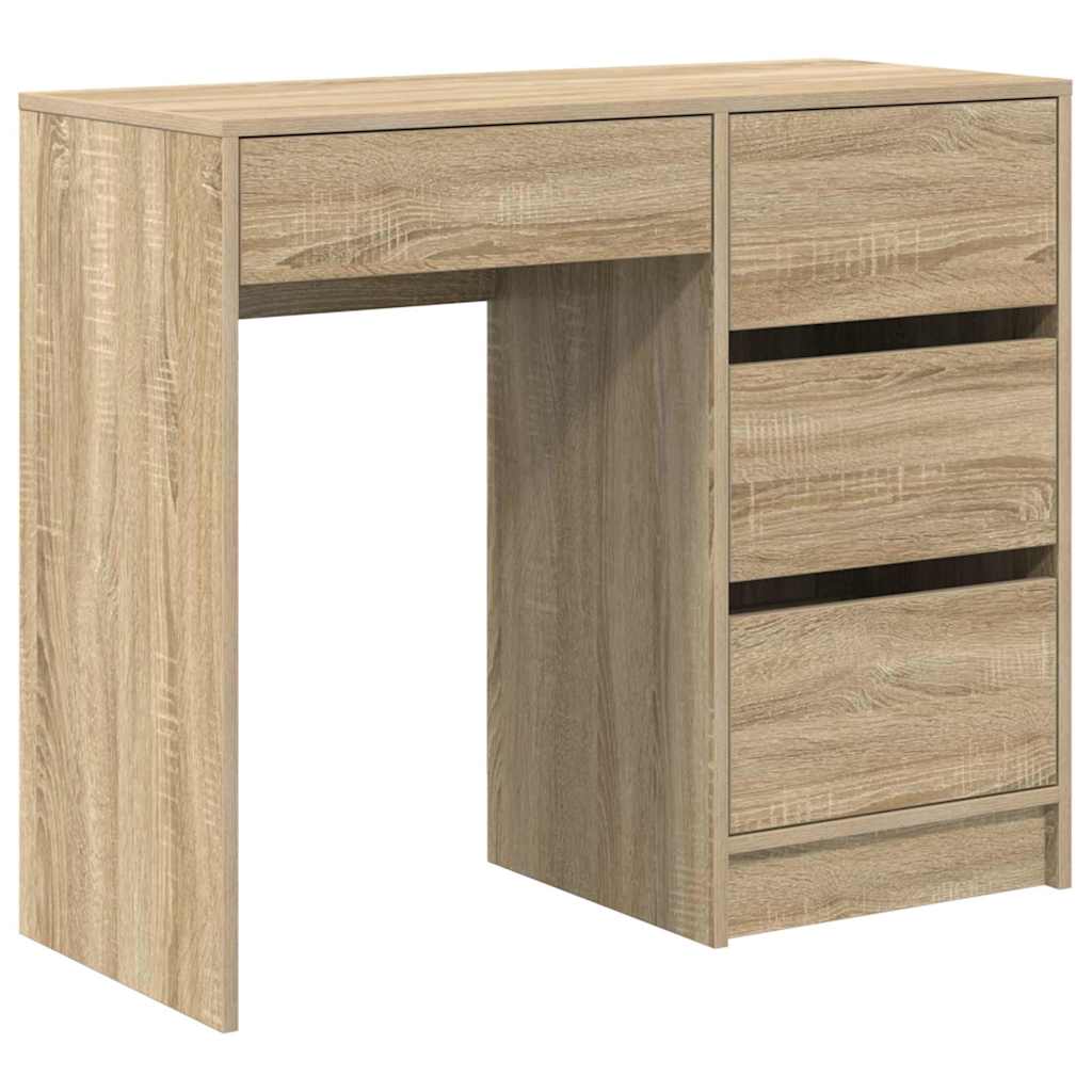 Scrivania Rovere Sonoma 90 x 37.5 x 75 cm Legno multistrato