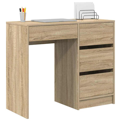 Scrivania Rovere Sonoma 90 x 37.5 x 75 cm Legno multistrato