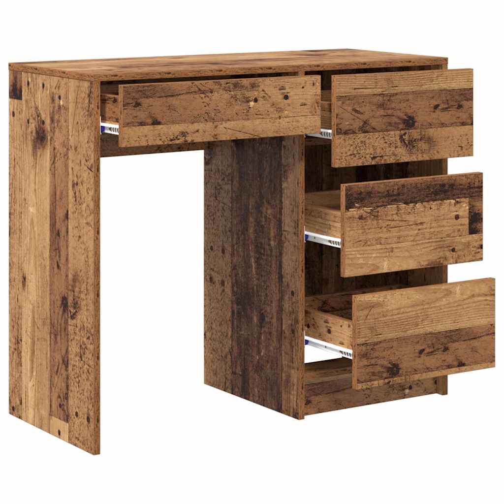 Scrivania Legno vecchio 90 x 37.5 x 75 cm Legno multistrato