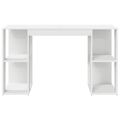 Scrivania Bianco 130 x 50.5 x 75 cm Legno multistrato