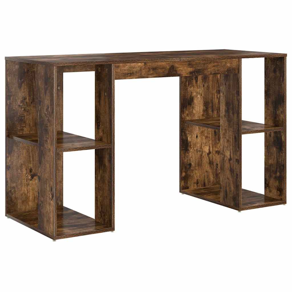 Scrivania Rovere fumÃ© 130 x 50.5 x 75 cm Legno multistrato