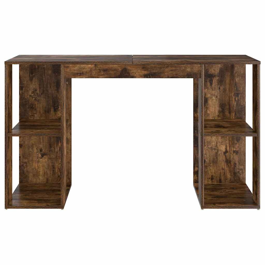 Scrivania Rovere fumÃ© 130 x 50.5 x 75 cm Legno multistrato
