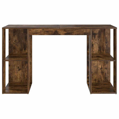 Scrivania Rovere fumÃ© 130 x 50.5 x 75 cm Legno multistrato