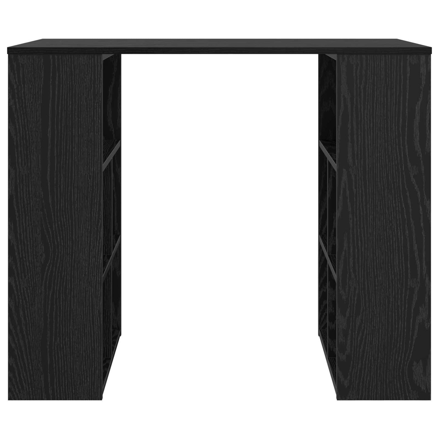 Scrivania Rovere Nero 90 x 50 x 75 cm Legno multistrato