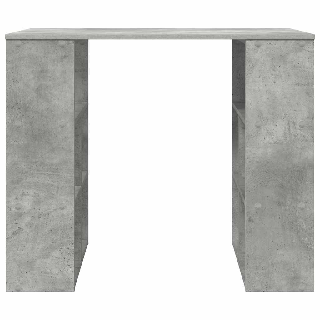 Scrivania Grigio cemento 90 x 50 x 75 cm Legno multistrato