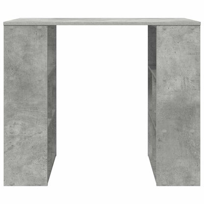 Scrivania Grigio cemento 90 x 50 x 75 cm Legno multistrato