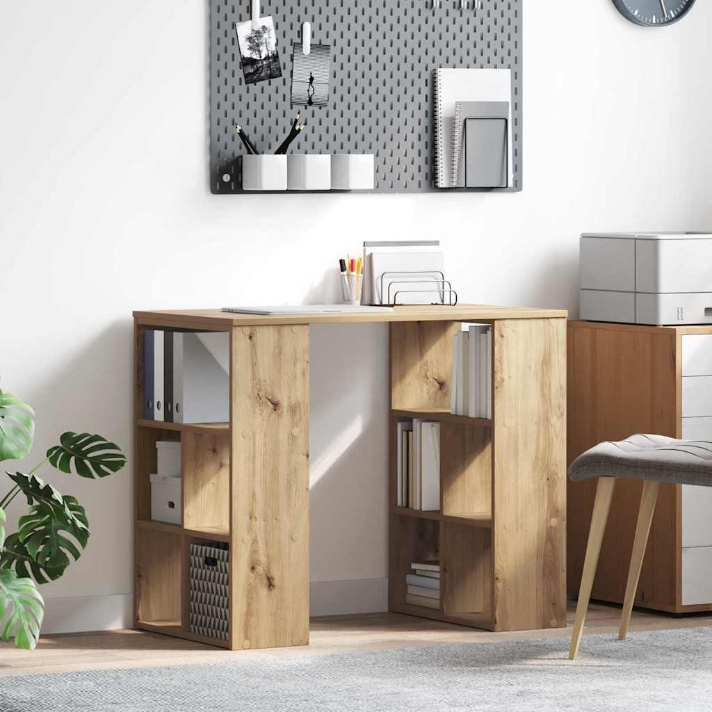 Scrivania Rovere artigianale 90 x 50 x 75 cm Legno multistrato