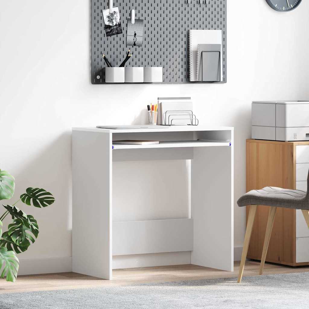 Scrivania Bianco 77.5 x 43 x 79 cm Legno multistrato
