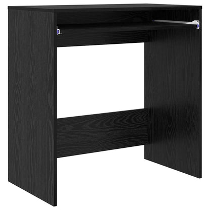 Scrivania Rovere Nero 77.5 x 43 x 79 cm Legno multistrato