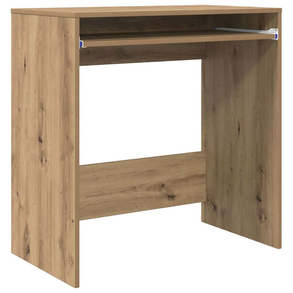 Scrivania con cassetto Rovere artigianale 77.5 x 43 x 79 cm