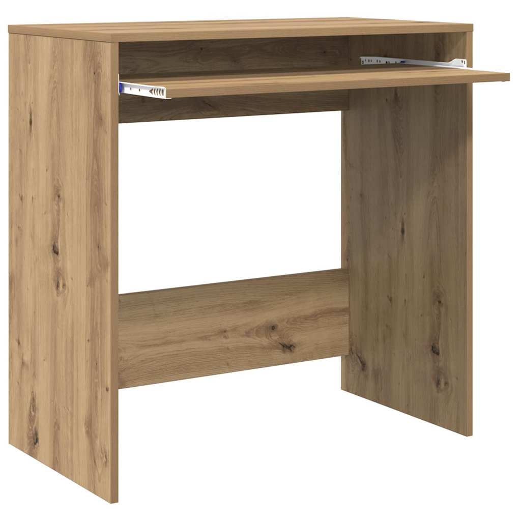 Scrivania con cassetto Rovere artigianale 77.5 x 43 x 79 cm