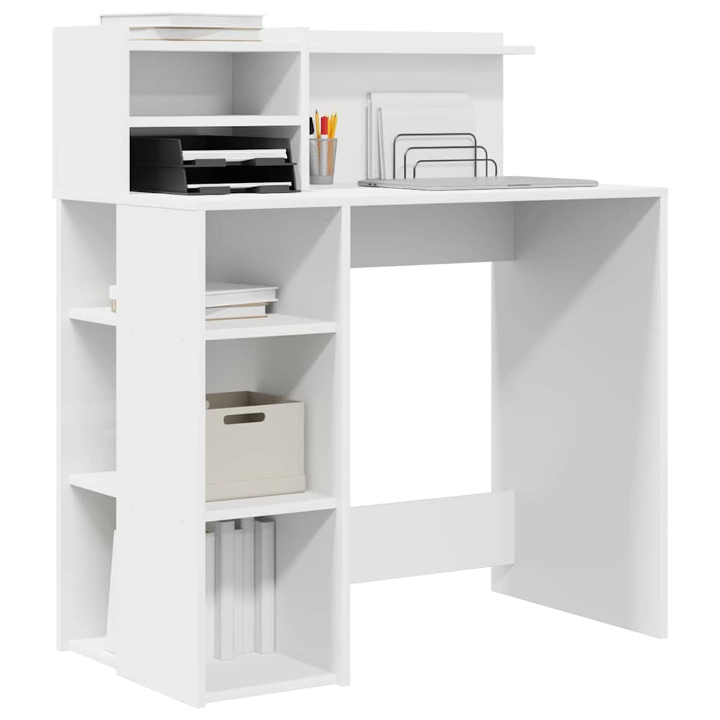Scrivania Bianco 90 x 48 x 101,5 cm Legno multistrato
