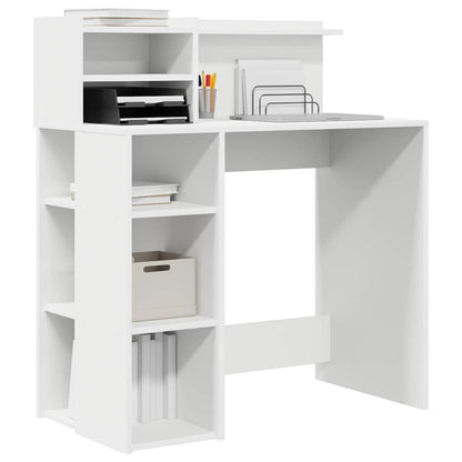 Scrivania Bianco 90 x 48 x 101,5 cm Legno multistrato