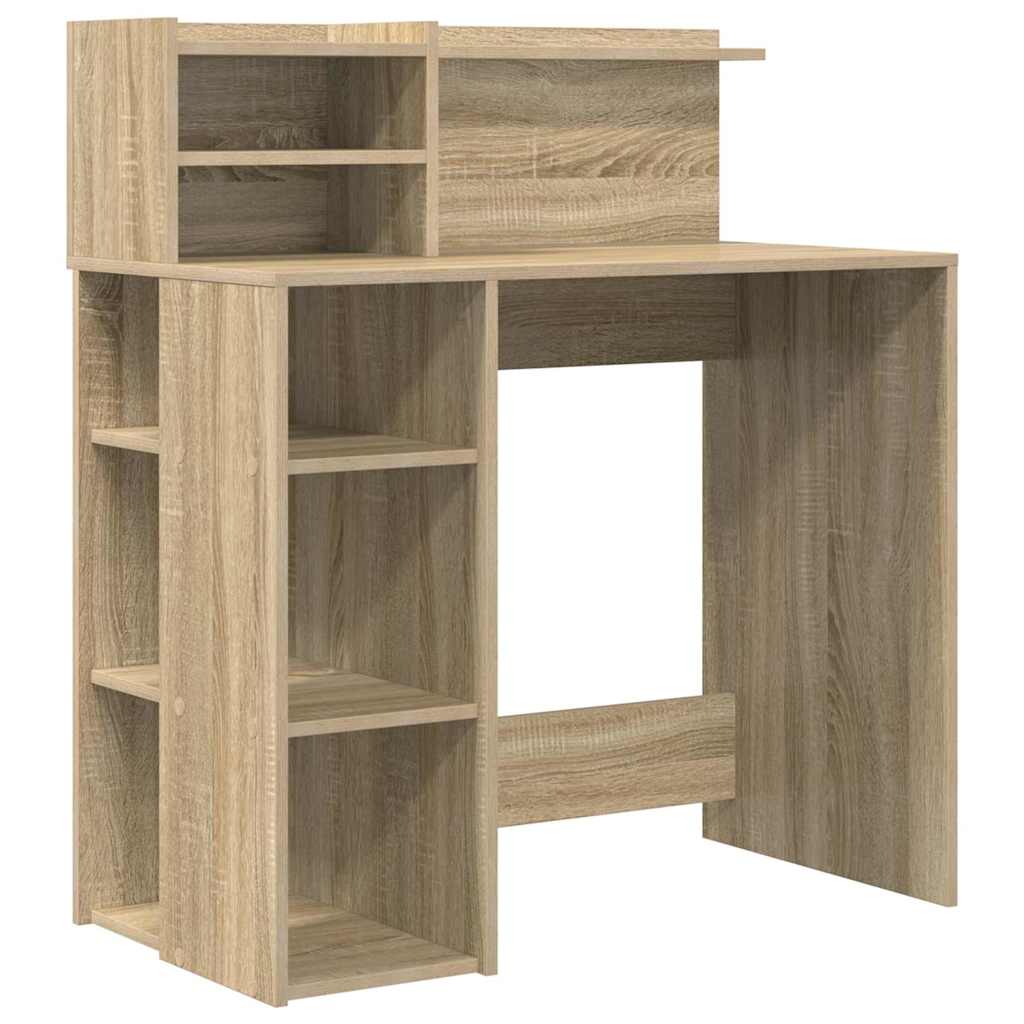 Scrivania Rovere Sonoma 90 x 48 x 101,5 cm Legno multistrato