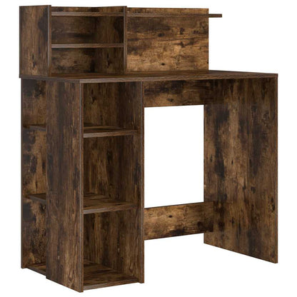 Scrivania Rovere fumÃ© 90 x 48 x 101,5 cm Legno multistrato
