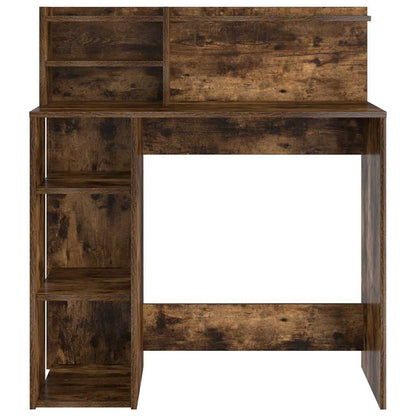 Scrivania Rovere fumÃ© 90 x 48 x 101,5 cm Legno multistrato