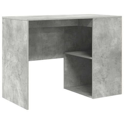Scrivania Grigio cemento 102 x 50 x 75 cm Legno multistrato