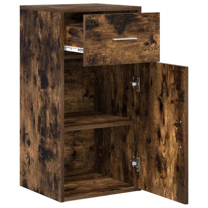 Credenza con cassetto Rovere fumÃ© 38 x 34 x 75 cm