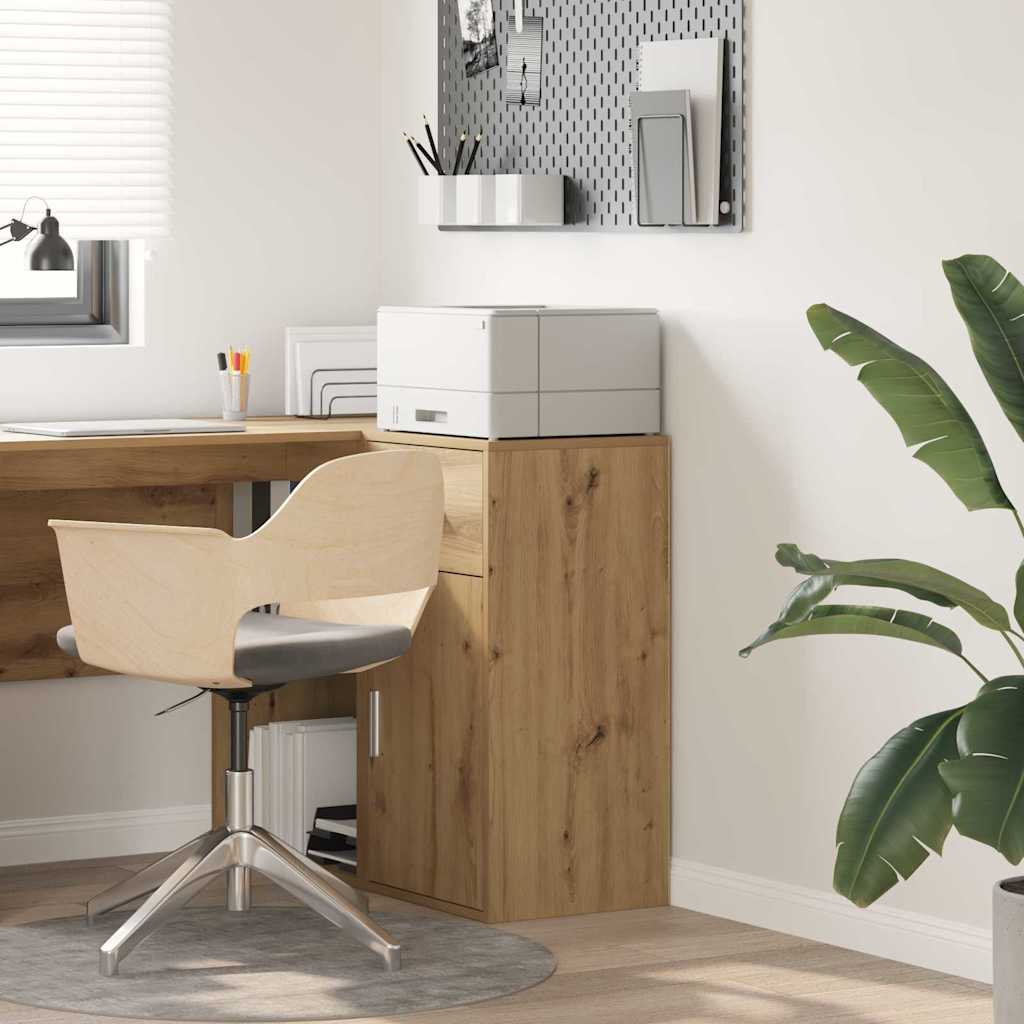 Credenza con cassetto Rovere artigianale 38 x 34 x 75 cm