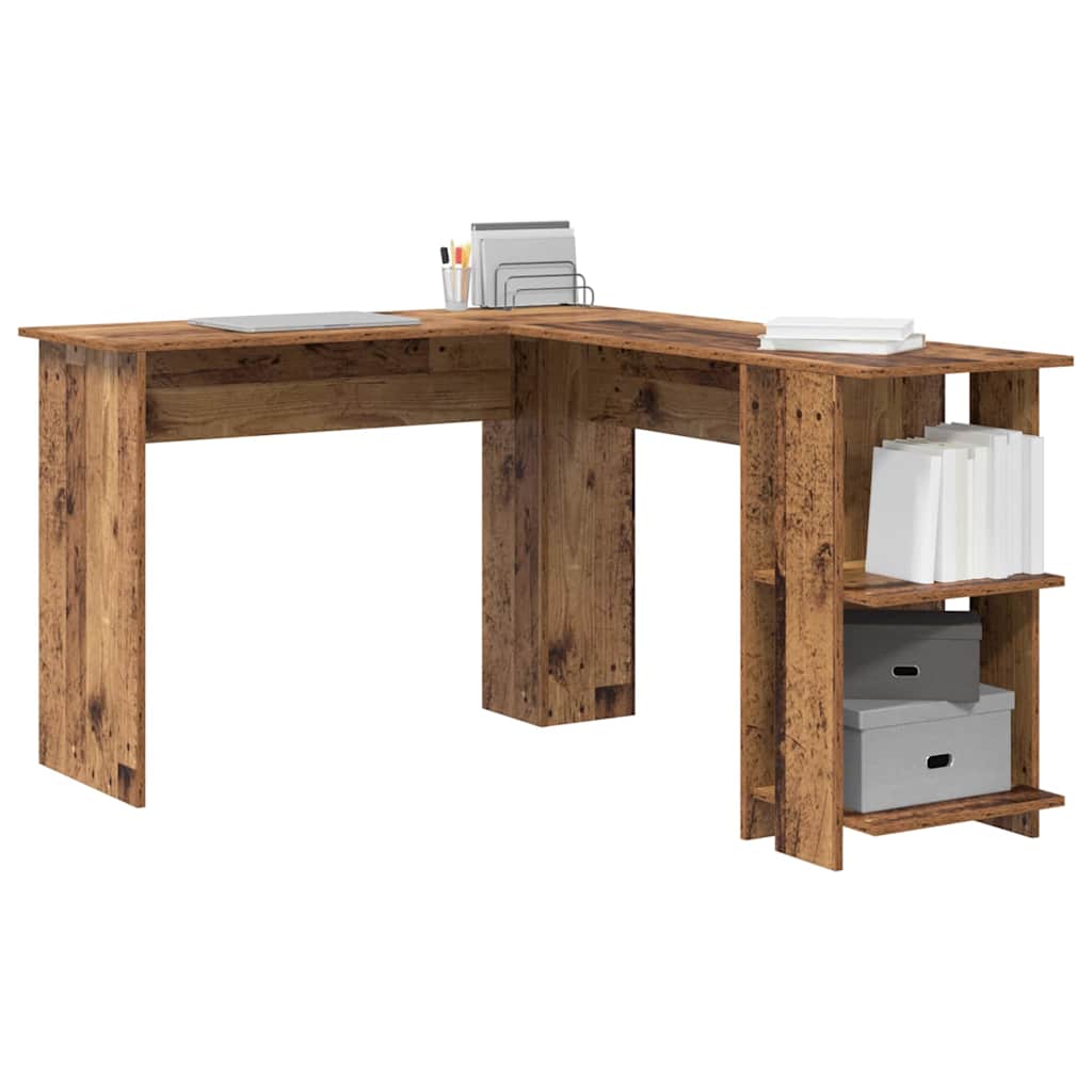 Scrivania ad angolo Legno vecchio 140 x 113,5 x 75 cm