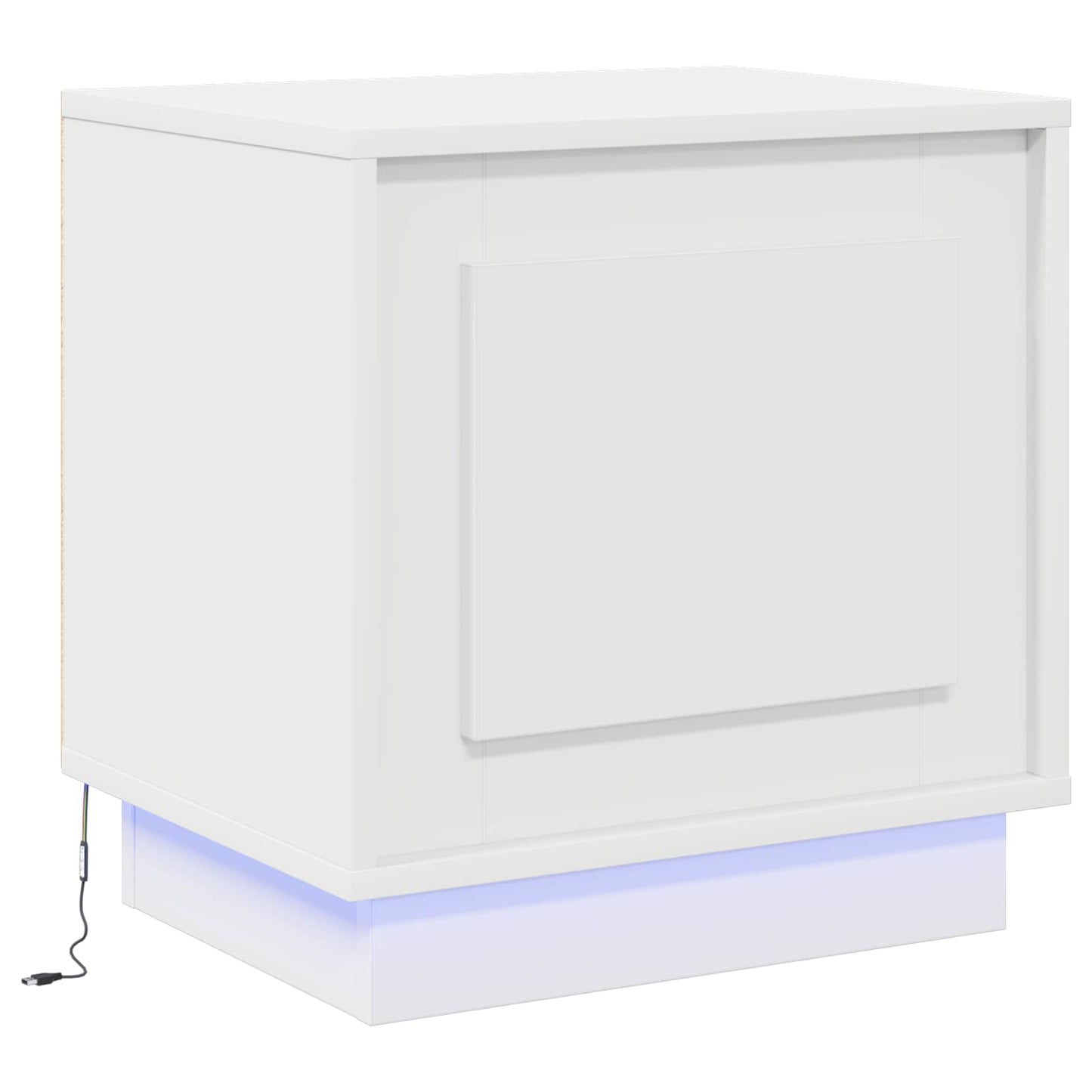 Armadio da Notte Bianco 44 x 34,5 x 45 cm Legno multistrato