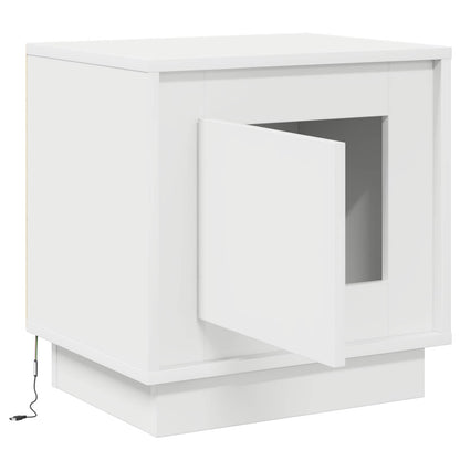 Armadio da Notte Bianco 44 x 34,5 x 45 cm Legno multistrato