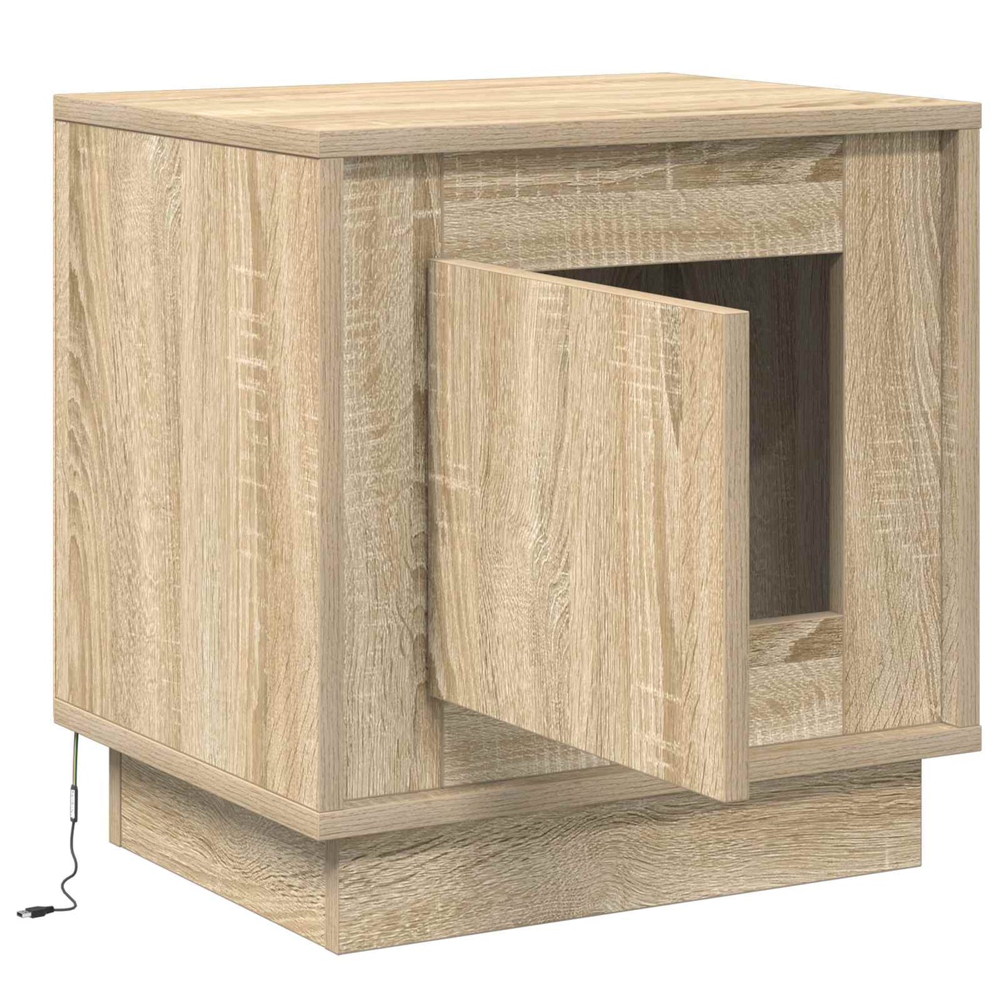 Armadio da Notte Rovere Sonoma 44 x 34,5 x 45 cm