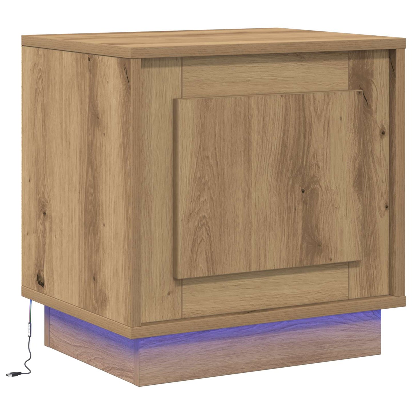 Armadio da Notte Rovere artigianale 44 x 34,5 x 45 cm