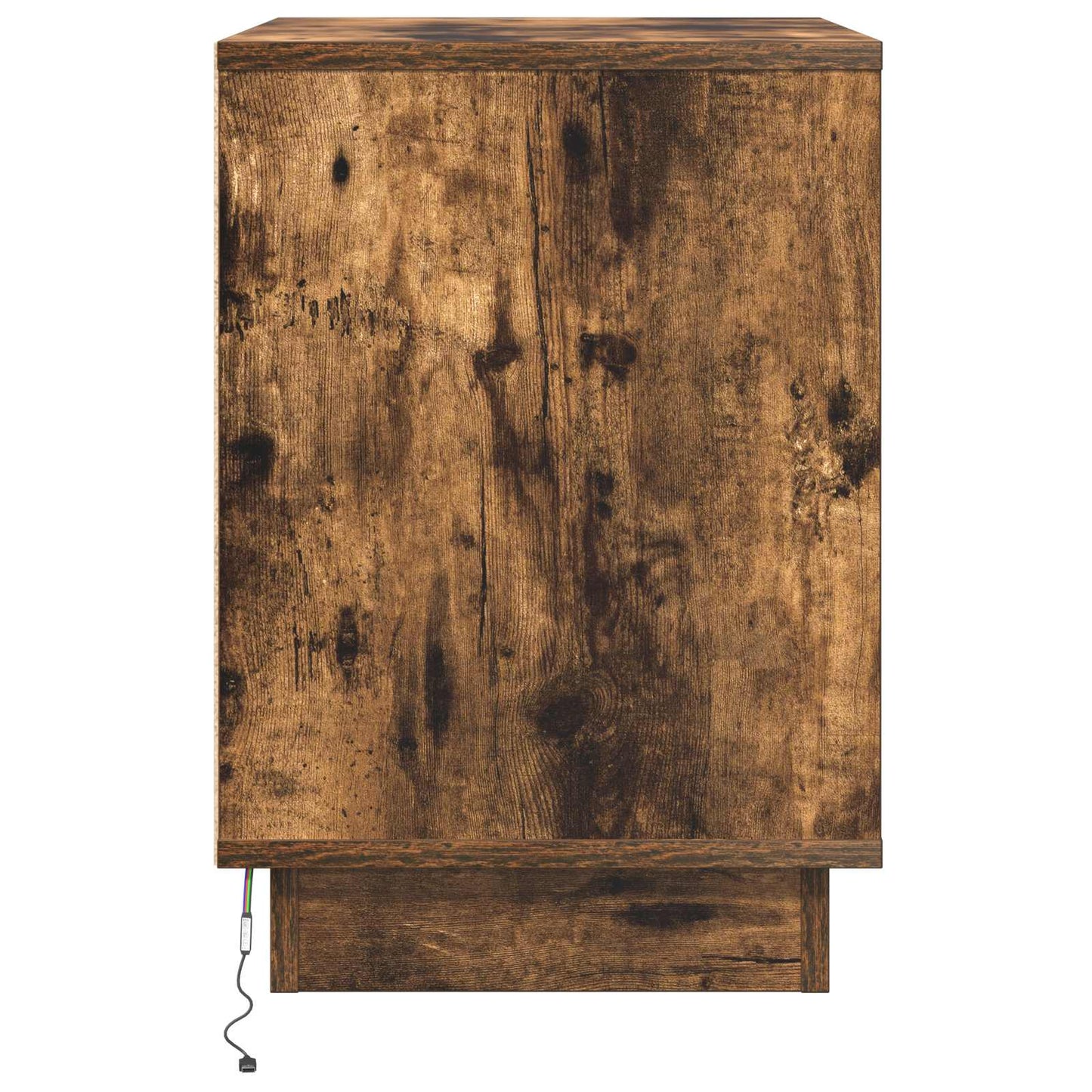 Armadio da Notte 2 pcs Rovere fumÃ© 50 x 34,5 x 50 cm.