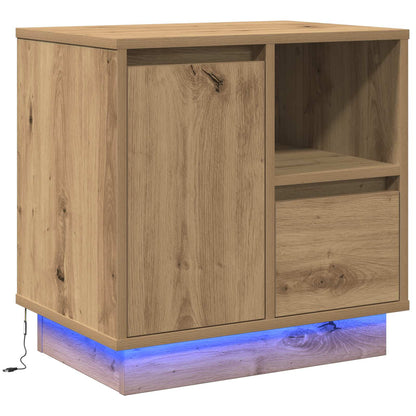 Armadio da Notte Rovere artigianale 50 x 34,5 x 50 cm.