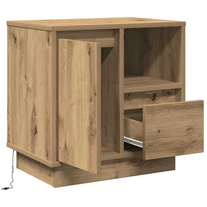 Armadio da Notte Rovere artigianale 50 x 34,5 x 50 cm.